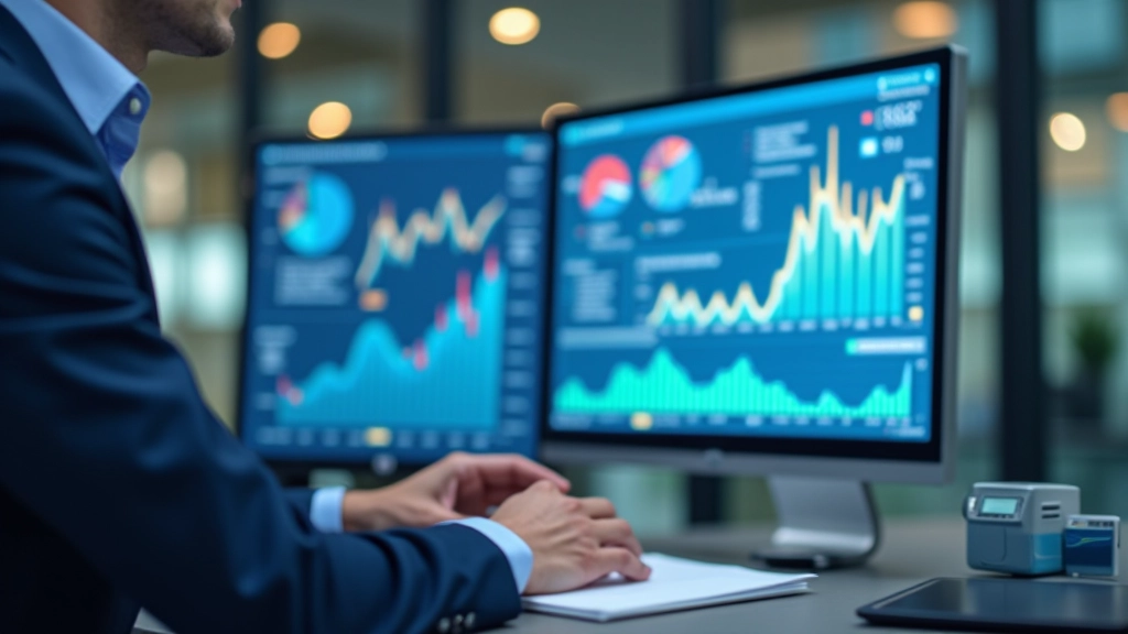 Graphique d'analyse économique
