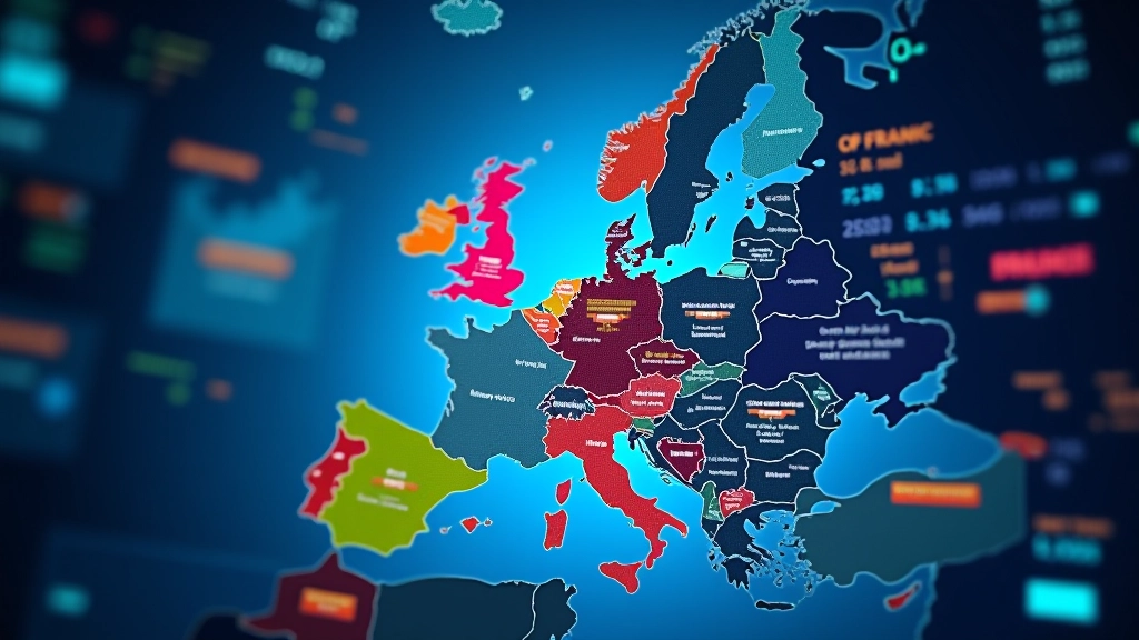Carte de comparaison des prix en Europe avec analyse statistique détaillée